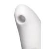 Вакуум-волновой стимулятор клитора с вибрацией Satisfyer Vulva Lover 2, силикон, белый, 11,9 см
