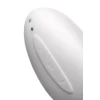Вакуум-волновой стимулятор клитора с вибрацией Satisfyer Vulva Lover 2, силикон, белый, 11,9 см